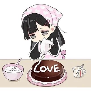 🎂 emoji @RealMikAylah Telegram sticker 16 of 40