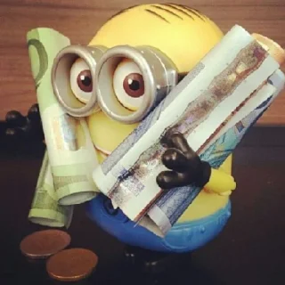 💸 emoji миньончики Telegram sticker 6 of 51