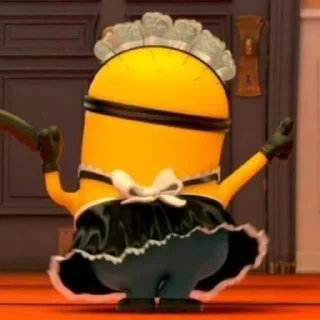 💃 emoji миньончики Telegram sticker 19 of 51