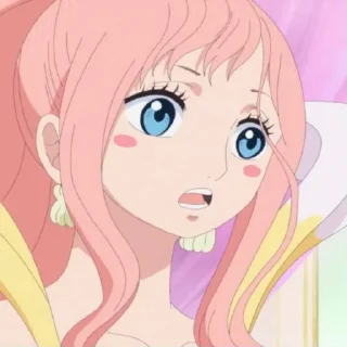 🥰 emoji Shirahoshi @StickersofAnime Telegram sticker 9 of 42
