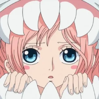 🥰 emoji Shirahoshi @StickersofAnime Telegram sticker 23 of 42