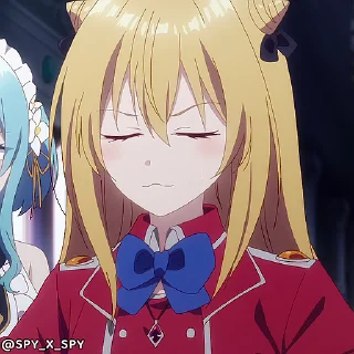 😌 emoji @spy_x_spy Hikikomari Kyuuketsuki no Monmon Telegram sticker 9 of 27