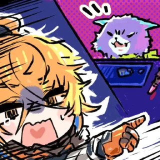 😾 emoji Project Neural Cloud 2 Telegram sticker 5 of 33