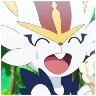 😁 emoji Cinderace Telegram sticker 11 of 14