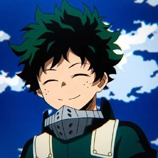 Sticker from Izuku Midoriya by @XxLoverxxX