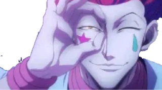 Sticker from Hisoka