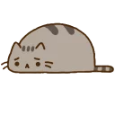 😞 emoji Pusheen Telegram sticker 5 of 56