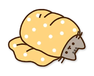 🌯 emoji Pusheen Telegram sticker 8 of 60