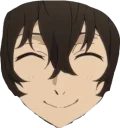 😊 emoji Dazai Telegram sticker 7 of 11