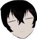 🙃 emoji Dazai Telegram sticker 5 of 11