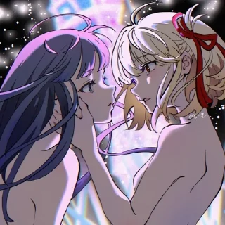 💛 emoji 💛💜| Chisato & Takina @KurumiFan ⛩️ Telegram sticker 6 of 120
