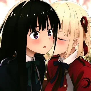 💛 emoji 💛💜| Chisato & Takina @KurumiFan ⛩️ Telegram sticker 16 of 120