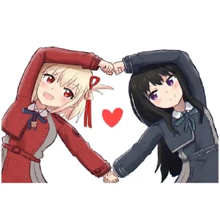 💛 emoji 💛💜| Chisato & Takina @KurumiFan ⛩️ Telegram sticker 14 of 120