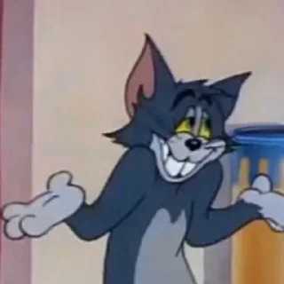 😁 emoji @DogSnoobs Tom & Jerry Telegram sticker 14 of 120