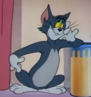 ☺️ emoji @DogSnoobs Tom & Jerry Telegram sticker 24 of 120