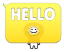Sticker from Spoiled Rabbit Smile Person 2