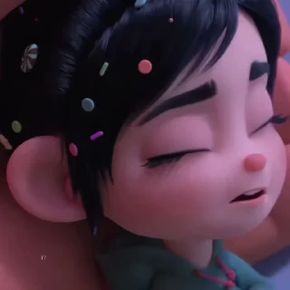 Sticker from @jasm7in vanellope @jasm7in2