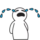 😭 emoji Yet another kang pack Telegram sticker 20 of 120