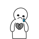💔 emoji Yet another kang pack Telegram sticker 24 of 120