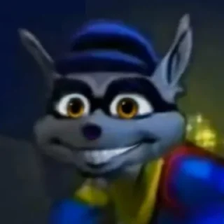 Sticker from Sly Cooper
