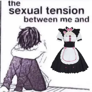 ♥️ emoji the sexual tension between me and @weeklyshitposting Telegram sticker 21 of 70