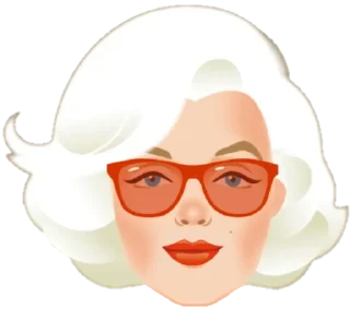 🤓 emoji @Beautifulstickers💃Marilymoji💃 Telegram sticker 10 of 90