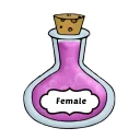 Sticker from Faust's TF Potions