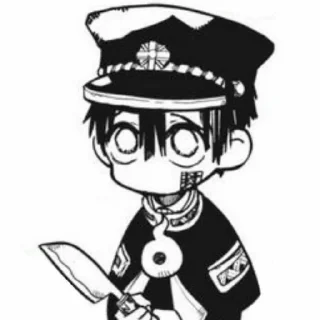 🔪 emoji Hanako Kun Telegram sticker 8 of 20