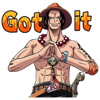 👍 emoji ONE PIECE@Nekostickerss Telegram sticker 3 of 41