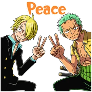 ✌ emoji ONE PIECE@Nekostickerss Telegram sticker 8 of 41