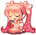😌 emoji Vocaloid [รקร] Telegram sticker 22 of 120