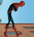 Sticker from Spiderman