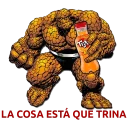 😡 emoji La Cosa meme Telegram sticker 24 of 62