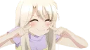 😊 emoji Anime Reactions Telegram sticker 10 of 35