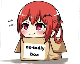 😌 emoji Anime Reactions Telegram sticker 7 of 45