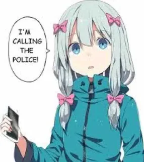 😰 emoji Anime Reactions Telegram sticker 15 of 45
