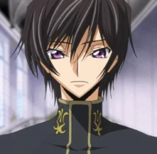 🎭 emoji Lelouch Telegram sticker 17 of 120