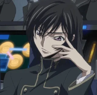 🎭 emoji Lelouch Telegram sticker 15 of 120