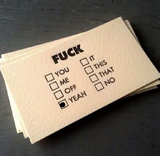 Sticker from Fuck.....