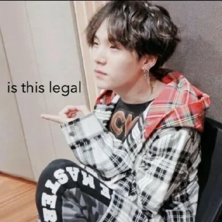 🙂 emoji yoongi♡ Telegram sticker 15 of 30