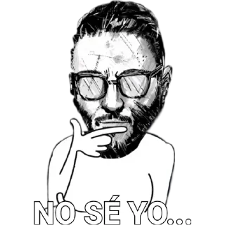 😶 emoji El Baito (frases) Telegram sticker 8 of 20