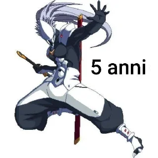 5️⃣ emoji Il Pacchetto di Rem Telegram sticker 22 of 52