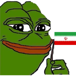 🚩 emoji Iran by 🔴⭐⭐⭐ [ VJ ] ⭐⭐🔴 Telegram sticker 9 of 30