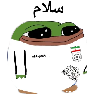🙂 emoji Iran by 🔴⭐⭐⭐ [ VJ ] ⭐⭐🔴 Telegram sticker 15 of 30
