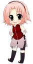 Sticker from Naruto Chibi