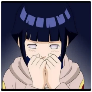😁 emoji Hinata 💜✨ Telegram sticker 3 of 27