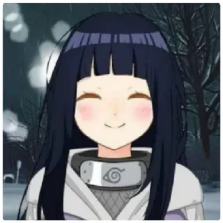 😁 emoji Hinata 💜✨ Telegram sticker 4 of 27