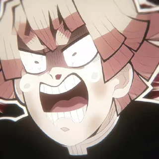 🤍 emoji ƭꫀ᥇ƭꫀ᥇ @Giffelfel demonslayer Telegram sticker 7 of 40