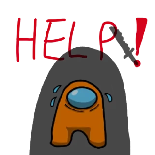 😱 emoji Among us Telegram sticker 21 of 31