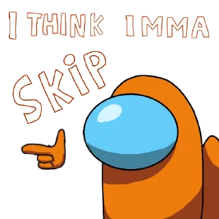 🤷‍♂ emoji Among us Telegram sticker 13 of 31